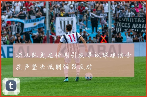浙江队更名传闻引发争议球迷协会发声坚决抵制强烈反对