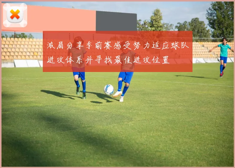浓眉分享季前赛感受努力适应球队进攻体系并寻找最佳进攻位置